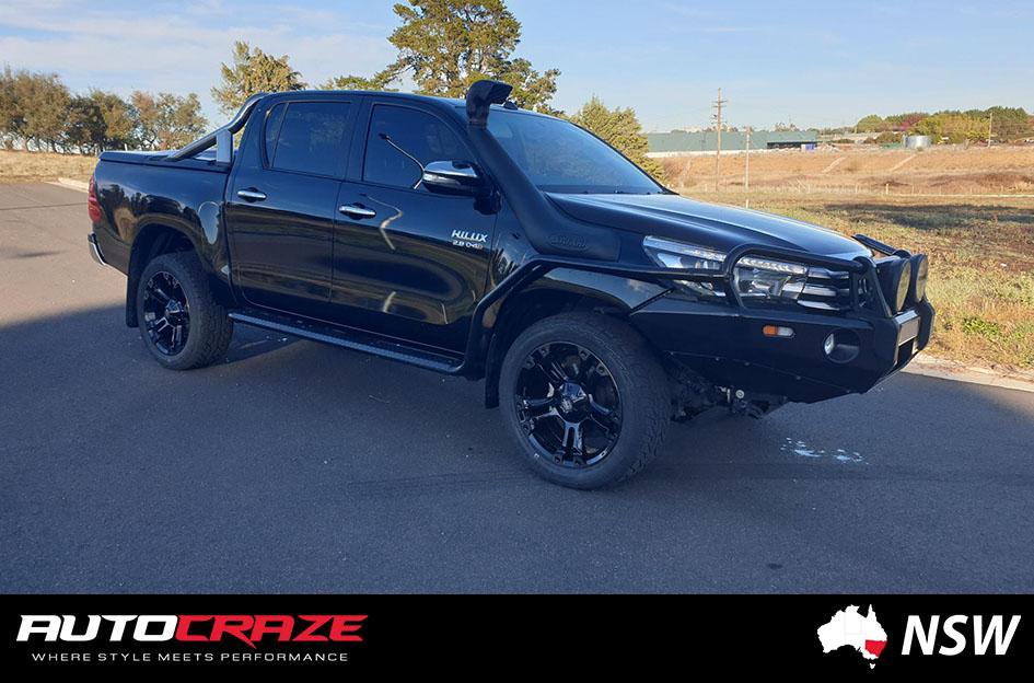 TOYOTA HILUX N80 4WD BROOKLYN MATTE BLACK
